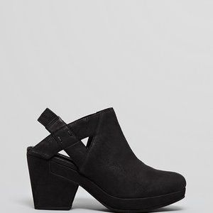 Eileen Fisher Leather Grip Wedge Clog size 10